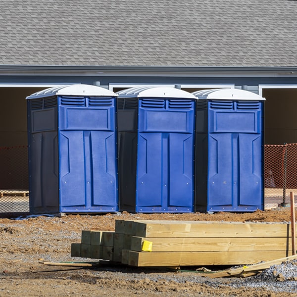 do you offer hand sanitizer dispensers inside the porta potties in Buffalo IA